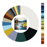 Colour wheel / palette