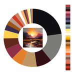 Colour wheel / palette