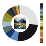 Colour wheel / palette