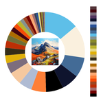 Colour wheel / palette