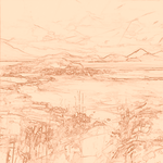 Sepia sketch