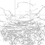 Line drawing with grid