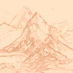 Sepia sketch