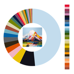 Colour wheel / palette