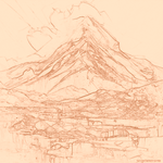 Sepia sketch