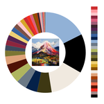 Colour wheel / palette