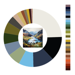 Colour wheel / palette