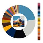 Colour wheel / palette