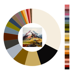 Colour wheel / palette