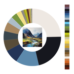 Colour wheel / palette