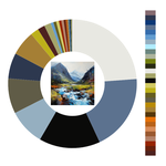 Colour wheel / palette