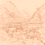 Sepia sketch