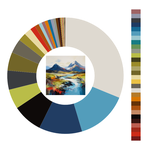 Colour wheel / palette