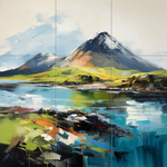 Painting with grid