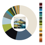 Colour wheel / palette
