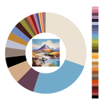 Colour wheel / palette