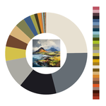 Colour wheel / palette