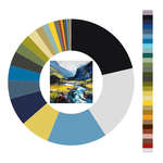 Colour wheel / palette