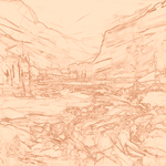 Sepia sketch