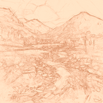 Sepia sketch