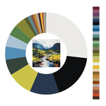 Colour wheel / palette