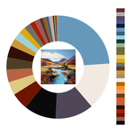 Colour wheel / palette