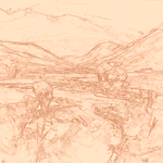 Sepia sketch