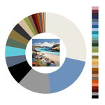 Colour wheel / palette