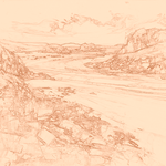 Sepia sketch