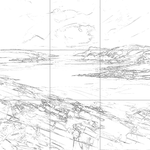 Sketch with grid