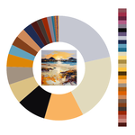 Colour wheel / palette