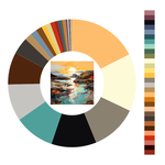 Colour wheel / palette