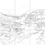 Sketch with grid