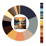 Colour wheel / palette