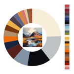 Colour wheel / palette