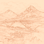 Sepia sketch