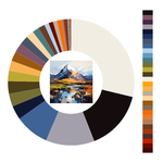 Colour wheel / palette