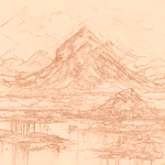 Sepia sketch