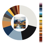 Colour wheel / palette