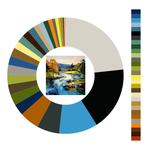 Colour wheel / palette