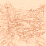 Sepia sketch