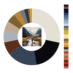 Colour wheel / palette