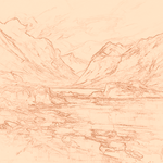 Sepia sketch