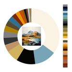 Colour wheel / palette