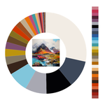 Colour wheel / palette