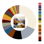 Colour wheel / palette