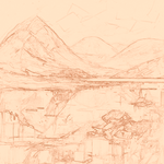 Sepia sketch