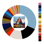 Colour wheel / palette