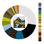 Colour wheel / palette