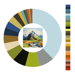 Colour wheel / palette